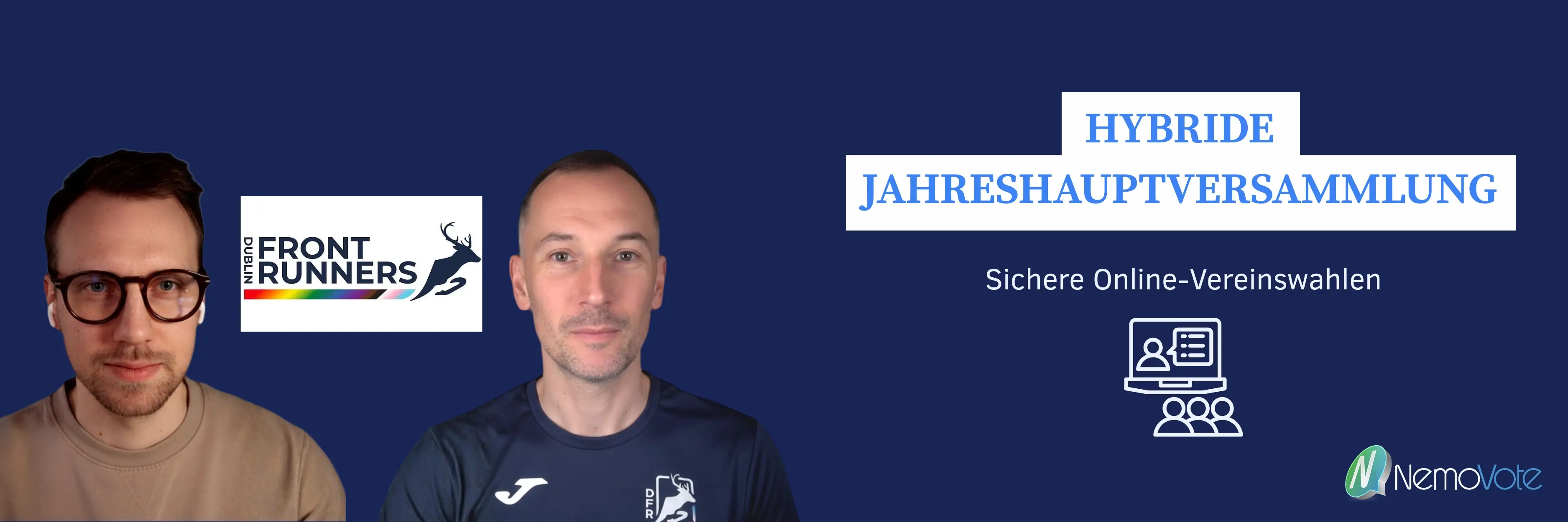 Erfolgreiche Jahreshauptversammlung bei DublinFrontRunners mit Mark Armstrong und Aaron Lesicar im Interview